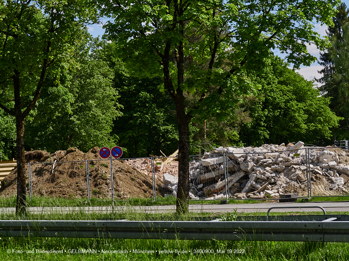 19.05.2022 - Baustelle am Haus für Kinder in Neuperlach